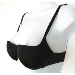 NWOT SKIMS Ultimate Push-Up Balconette Bra 34A Onyx BA-BAL-5486W